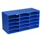 Adiroffice 15-Compartment Cardboard Literature File Organizer, Blue, PK2 ADI501-15-BLU-2pk - alternate 3